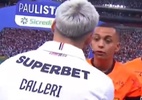 Calleri pressiona árbitro antes de Inter de Limeira x São Paulo; entenda