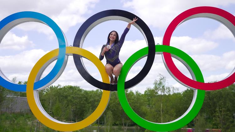 Júlia Soares levou o bronze na disputa por equipes