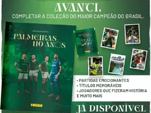 Panini lança álbum especial sobre 110 anos do Palmeiras; veja detalhes