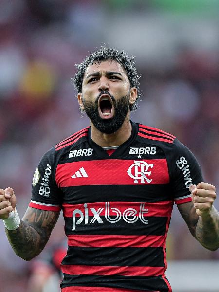 Gabigol comemora gol marcado pelo Flamengo contra o Juventude pelo Brasileirão Gabigol comemora gol marcado pelo Flamengo contra o Juventude pelo Brasileirão