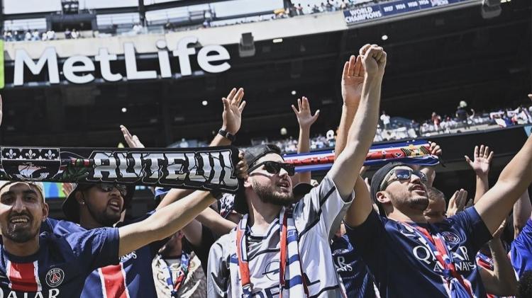 Ultras do PSG chegaram ao Mundial e tiveram 'tratamento vip' no Metlife Stadium contra o Real Madrid