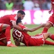 Musiala desmaia ap&oacute;s marcar na vit&oacute;ria do Bayern sobre Leipzig