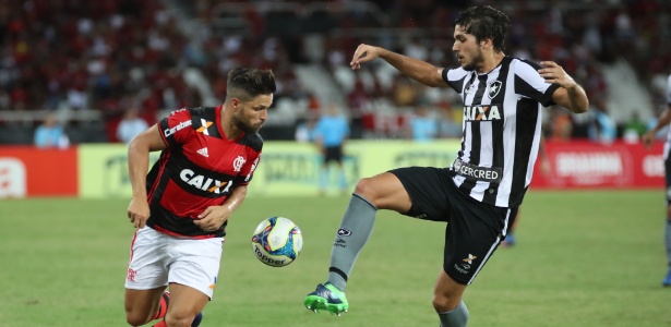 Diego e Igor Rabello são retratos dos modelos de elenco em Flamengo e Botafogo - Gilvan de Souza/ Flamengo