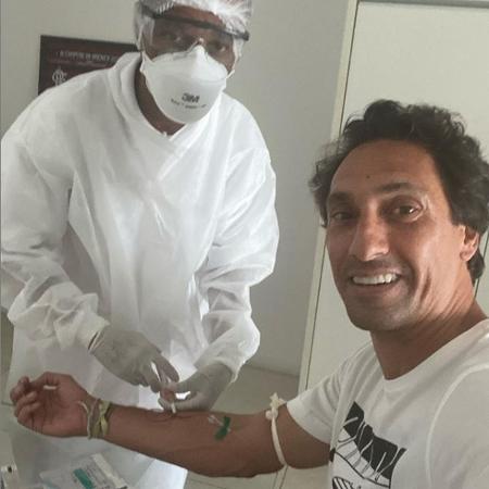 João de Deus, auxiliar do Flamengo, faz teste para coronavírus - Reprodução Instagram