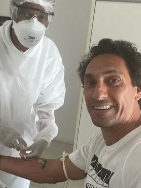 João de Deus, auxiliar do Flamengo, faz teste para coronavírus - Reprodução Instagram
