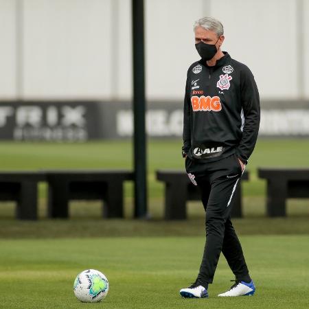Tiago Nunes, no comando do Corinthians - Rodrigo Coca/Agência Corinthians