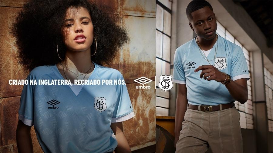 Santos lança terceiro uniforme com escudo retrô - Reprodução