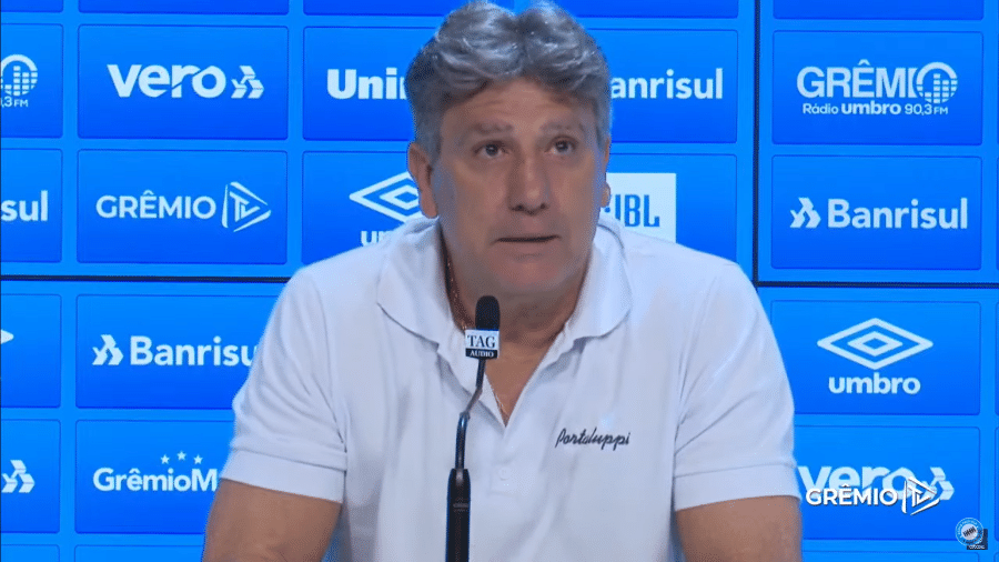 Grêmio Renato se emociona ao lembrar dos pais em marca histórica Grêmio Renato se emociona ao lembrar dos pais em marca histórica