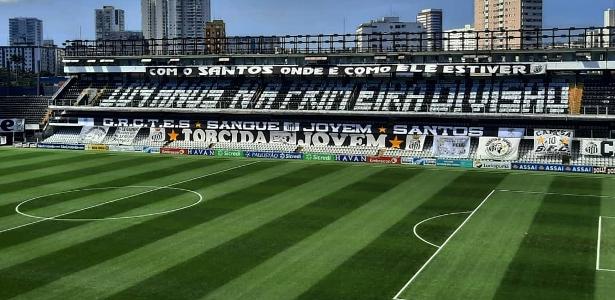Santos X Corinthians Organizada Provoca Rival Em Mosaico Na Vila Santos X Corinthians Organizada Provoca Rival Em Mosaico Na Vila