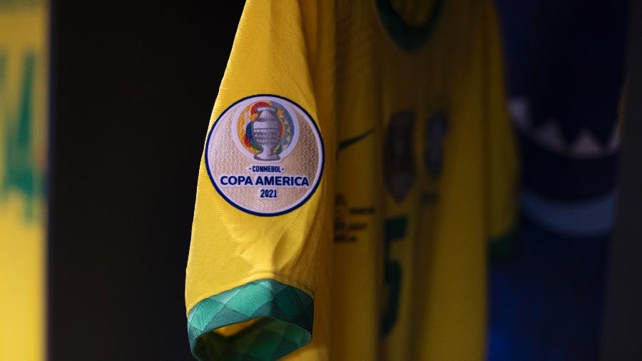 Camisa da seleção brasileira na disputa da Copa América - Lucas Figueiredo/CBF