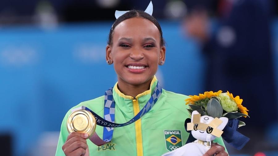Rebeca Andrade é ouro no salto nas Olimpíadas de Tóquio - Ricardo Bufolin/CBG