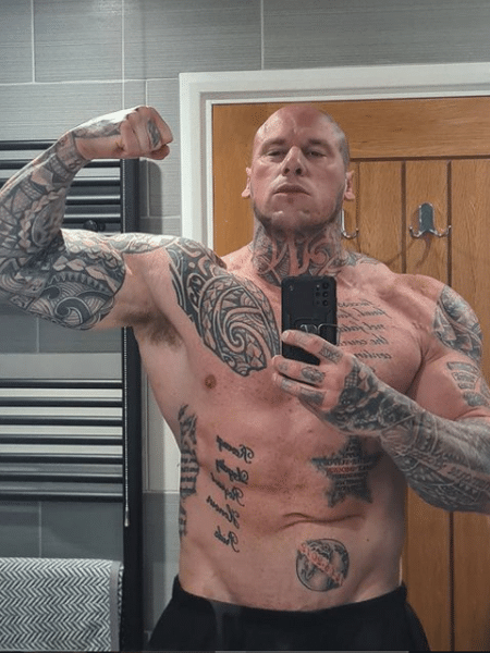 Martyn Ford, lutador de MMA - Reprodução/Instagram