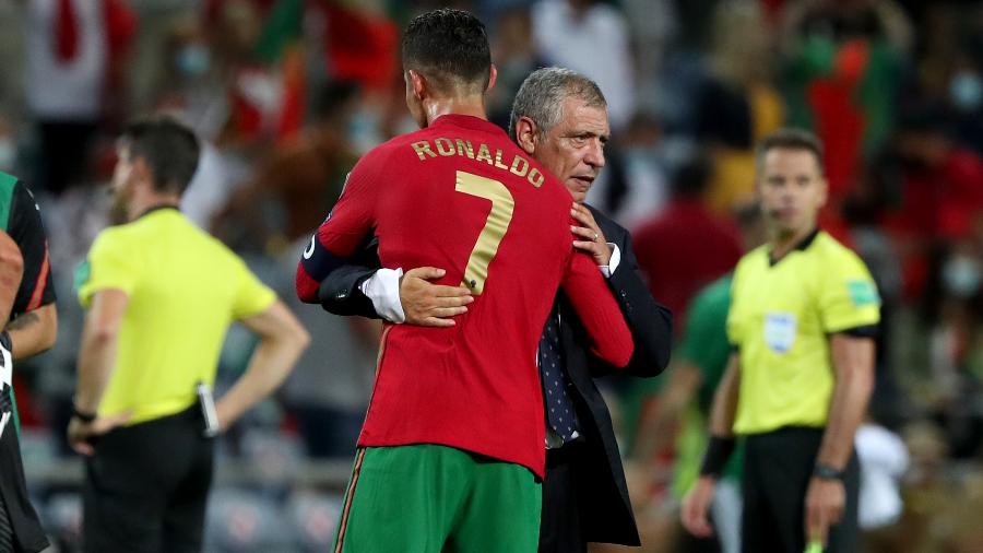 Fernando Santos, técnico de Portugal, não votou em Cristiano Ronaldo entre os melhores jogadores do mundo - NurPhoto/NurPhoto via Getty Images