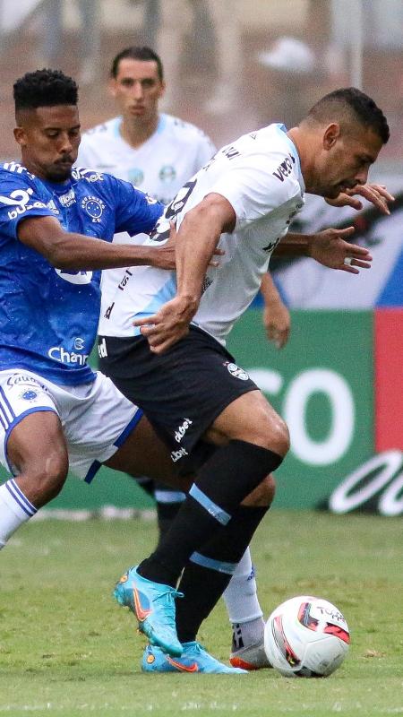 Willian Oliveira fez mais um grande partida pelo Cruzeiro - Fernando Moreno/AGIF - Fernando Moreno/AGIF
