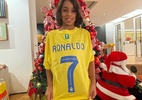 Filho de Marcelo ganha camisa autografada por CR7 de Natal: 