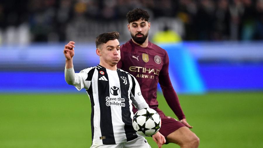 Francisco Conceição em ação pela Juventus - Valerio Pennicino/Getty Images