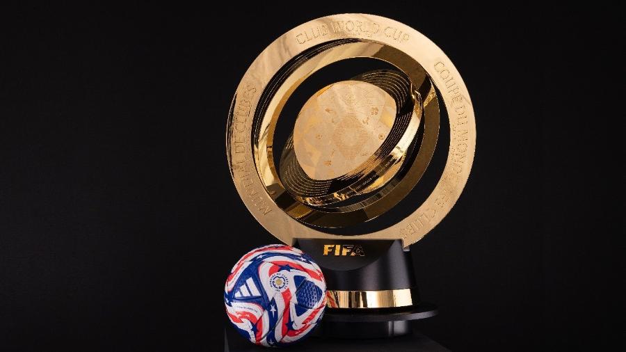 Bola que será utilizada no Super Mundial de Clubes, da Fifa - Photo by Ed Mulholland - FIFA/FIFA via Getty Images