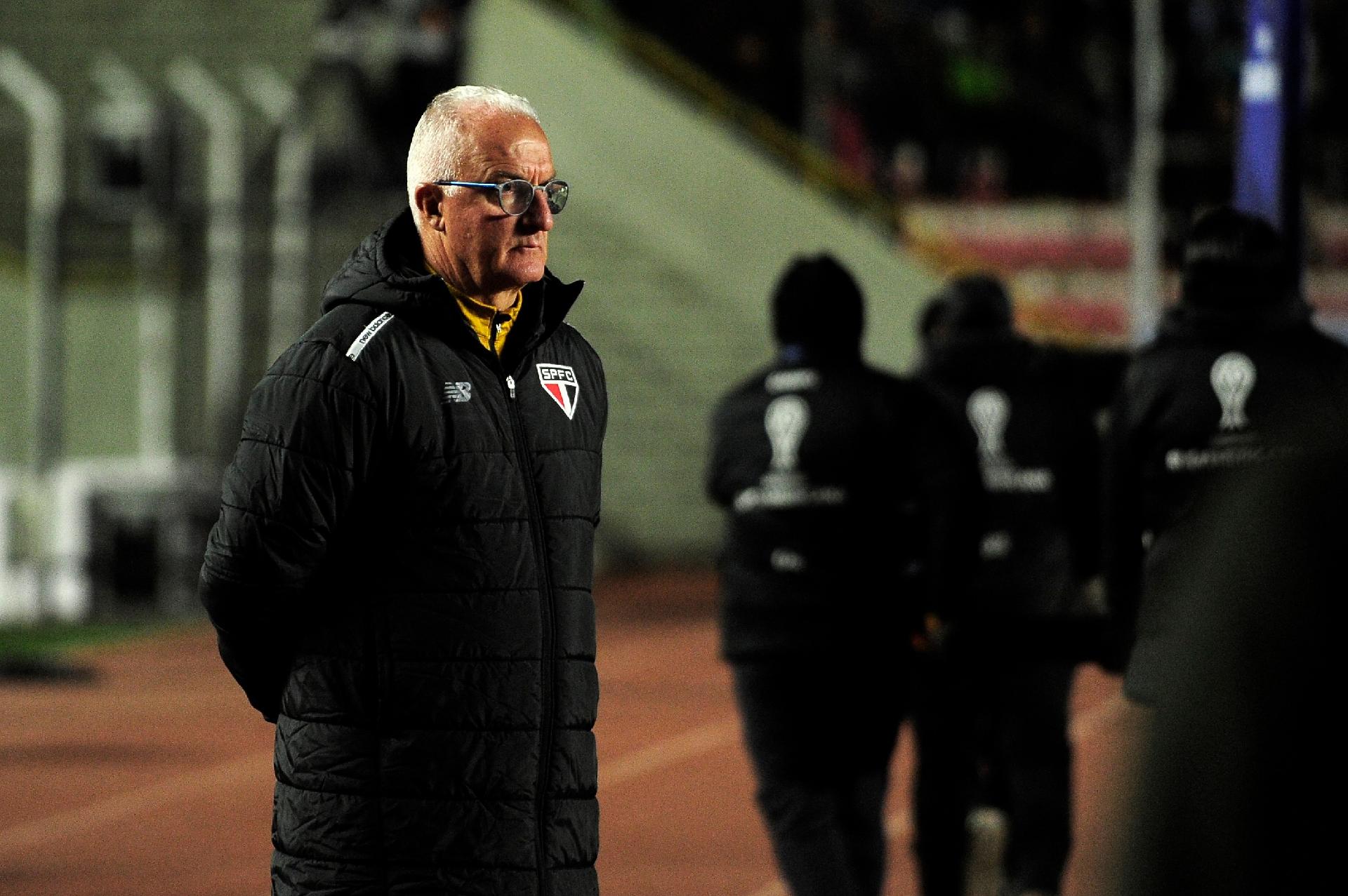 Dorival Júnior, técnico do São Paulo, durante jogo contra o Bolívar - undefined