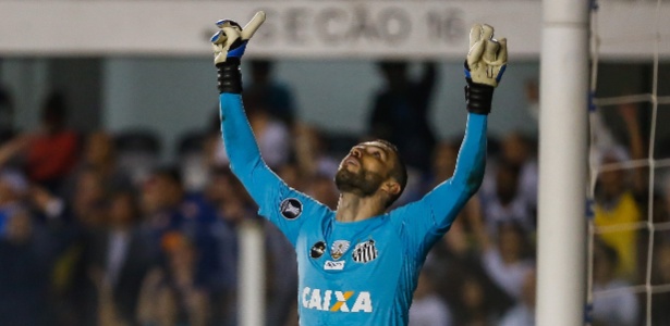 Goleiro Vanderlei é destaque do Santos na temporada - Marcello Zambrana/AGIF