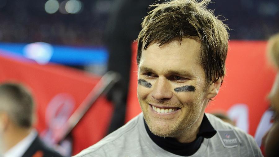 Tom Brady foi acusado de adulterar a calibragem de bolas de futebol americano - Adam Glanzman/Getty Images/AFP