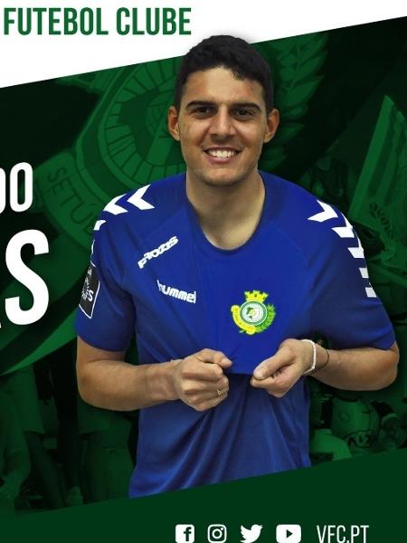 Lucas Paes foi revelado pelo São Paulo e agora defenderá o Vitória de Setúbal - Divulgação