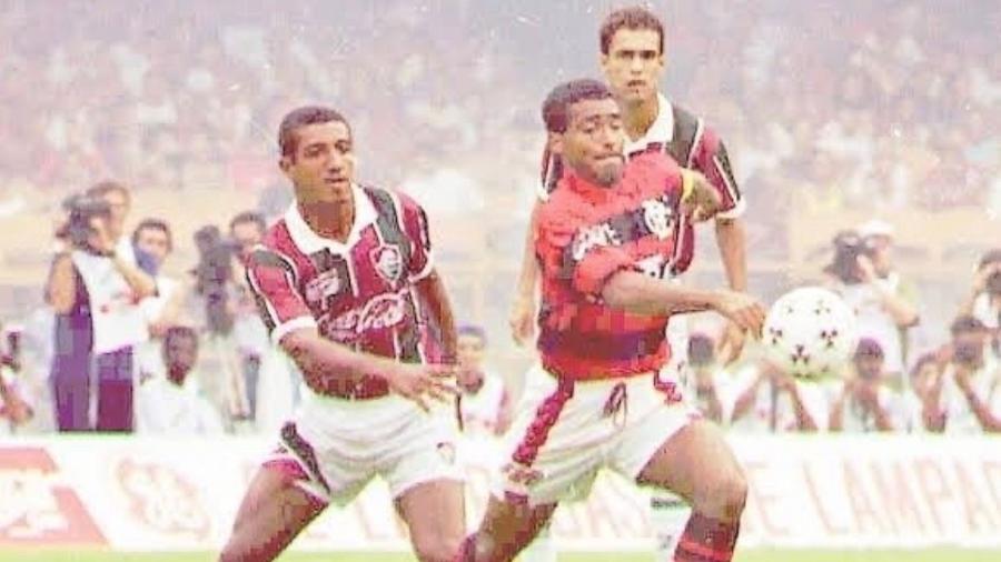 Lima e seu marcante jogo em que marcou e anulou Romário no Fla-Flu de 1995 - Arquivo Pessoal