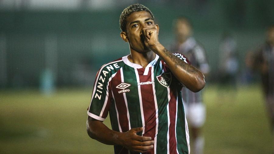 John Kennedy marcou 4 gols como profissional, vai bem no sub-20 e deve ser testado por Marcão no Fluminense - Lucas Merçon/Fluminense FC