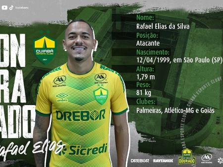 Cuiaba Anuncia Contratacao De Rafael Elias Ex Palmeiras E Atletico Mg