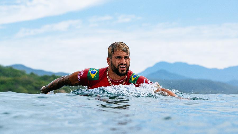 Italo Ferreira durante a etapa do México do Circuito Mundial de Surfe 2021 - Tony Heff/World Surf League