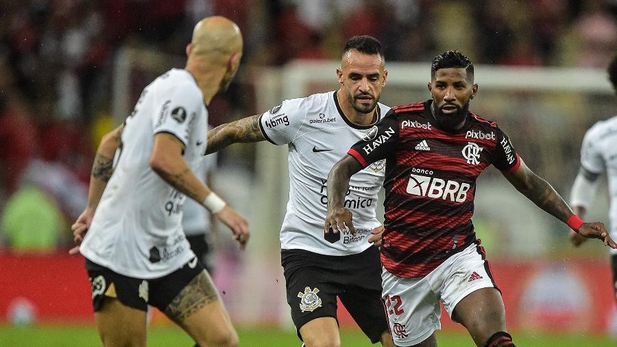 Flamenguistas ironizam Corinthians, e parte da Fiel se enfurece com empate