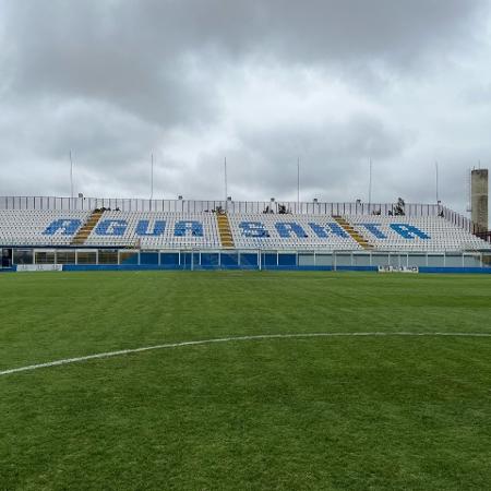 Arquibancada da Arena Inamar, estádio da Água Santa - André Martins/UOL