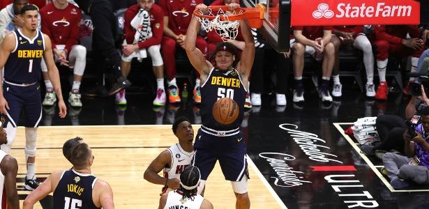 NBA: Nuggets batem Heat sob olhares de Neymar e Vini Jr. e ficam a uma  vitória de título inédito