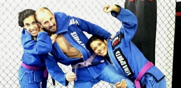 Aline, Ricardo e Bianca Sattelmayer, lutadores de MMA, vivem união poliafetiva em SP - Arquivo pessoal