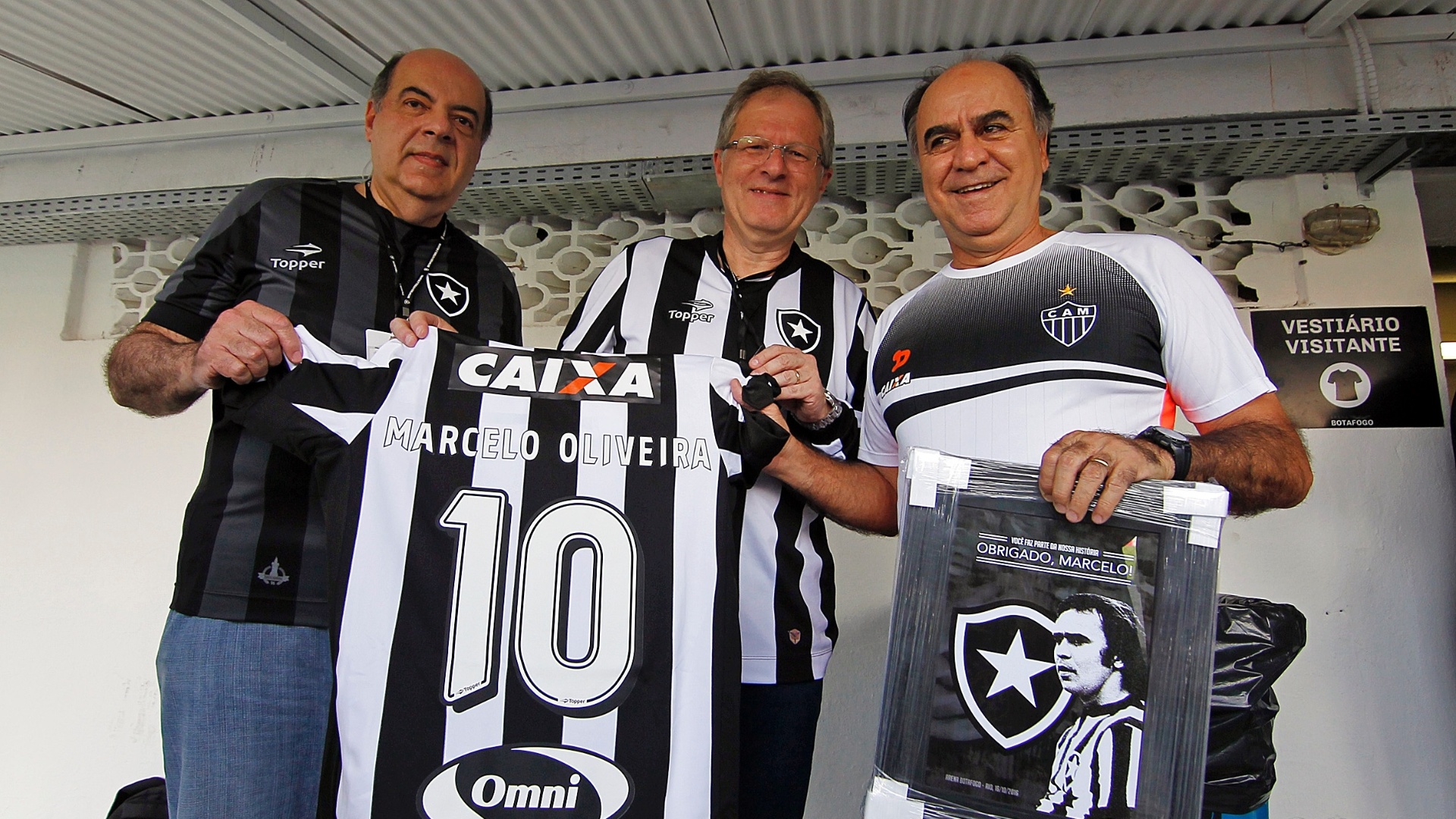 Em lançamento de uniformes do Botafogo, Jairzinho valoriza atual