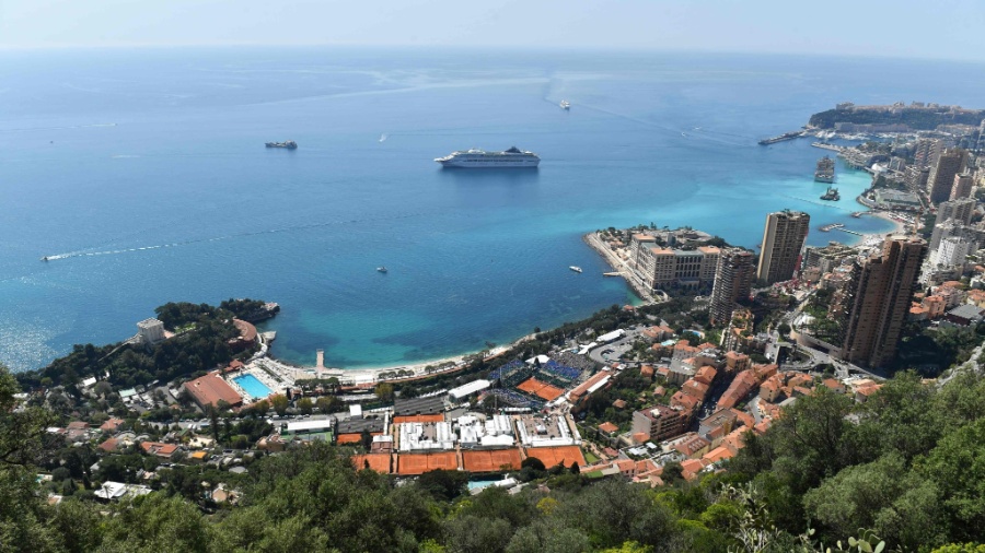 Monte Carlo, um dos distritos de Mônaco - Yann Coatsaliou/AFP Photo