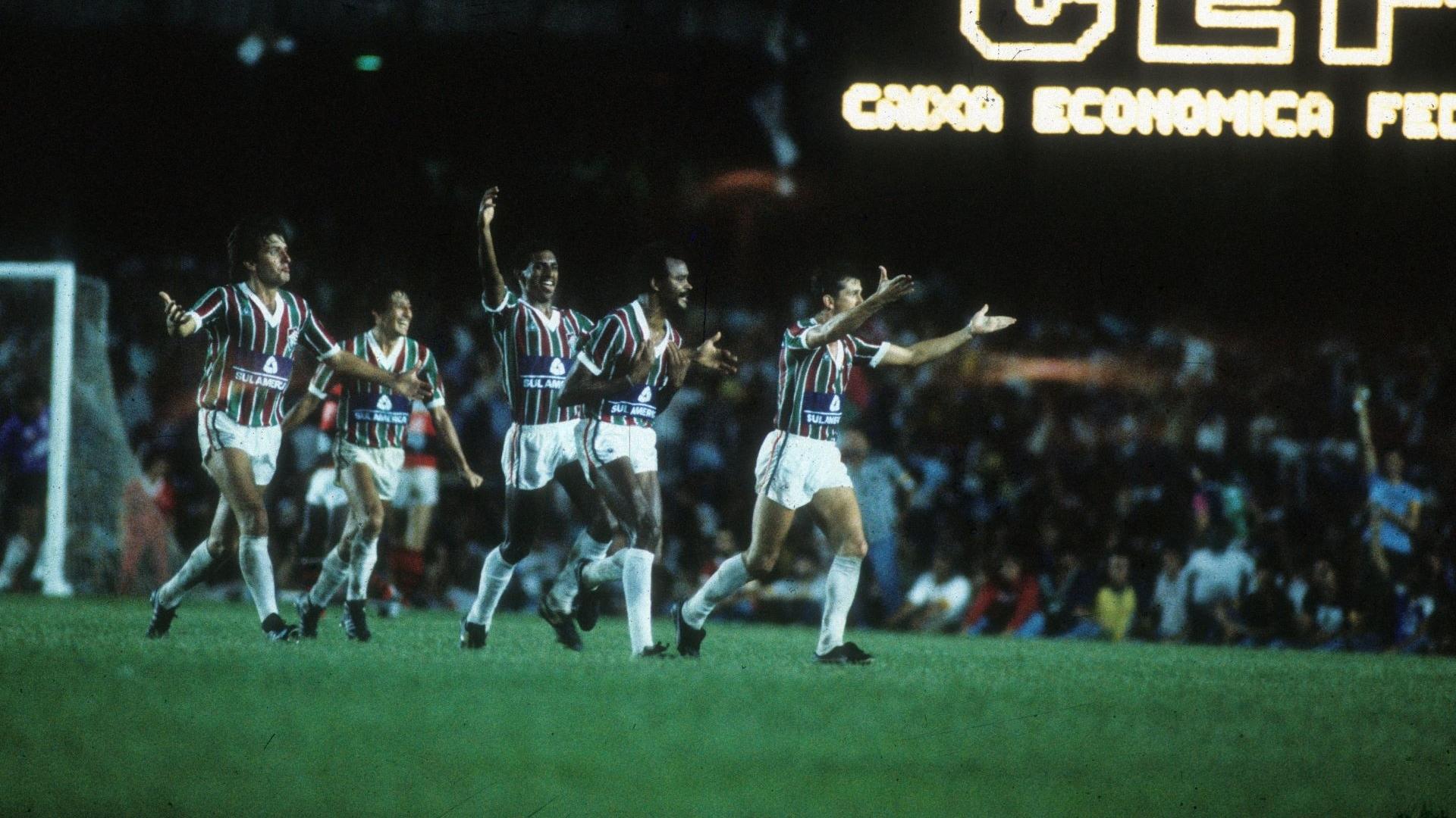 Fluminense em jogo válido pelo campeonato brasileiro de 1970