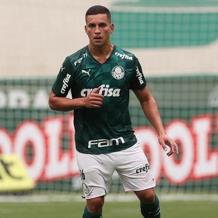O jogador Renan, do Palmeiras, em jogo contra a Ferroviária, durante partida do Campeonato Paulista 2021 - Cesar Greco