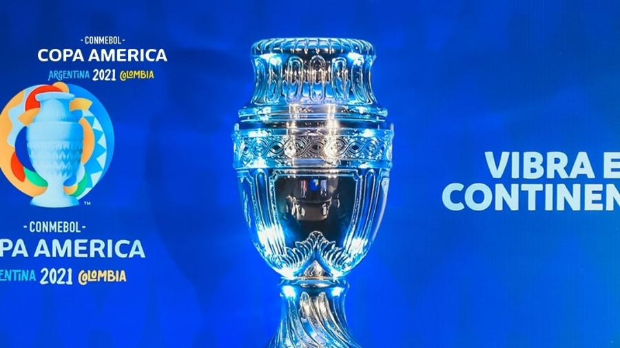Troféu da Copa América 2021 - Divulgação/Conmebol