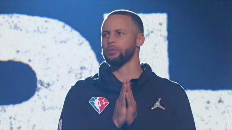 Curry agradece vaias em NBA All-Star Game - Reprodução/Twitter