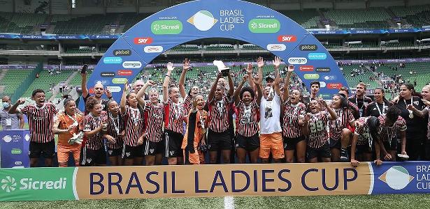 São Paulo foi campeão da 1ª Ladies Cup em 2021, torneio de futebol feminino com projeto aprovado pela LIE