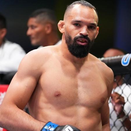 Michel Pereira, lutador do UFC, antes de luta contra Santiago Ponzinibbio