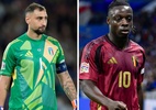 Itália x Bélgica: onde assistir e horário do jogo pela Liga das Nações - Montagem UOL: Matteo Ciambelli/DeFodi Images via Getty Images e Eurasia Sport Images/Getty Images