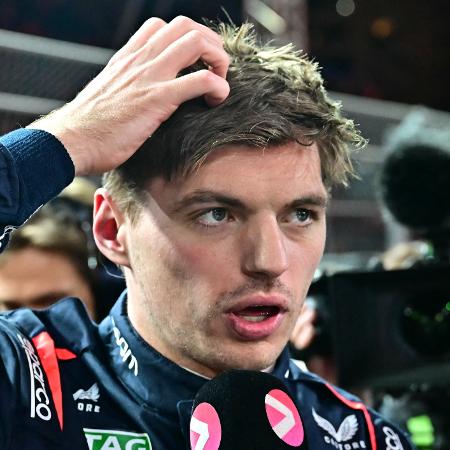 Max Verstappen, piloto da Red Bull, durante GP de Las Vegas