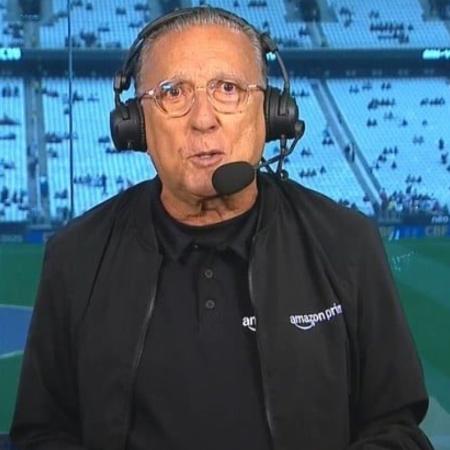 Galvão Bueno, narrador do Amazon Prime Video Galvão Bueno, narrador do Amazon Prime Video