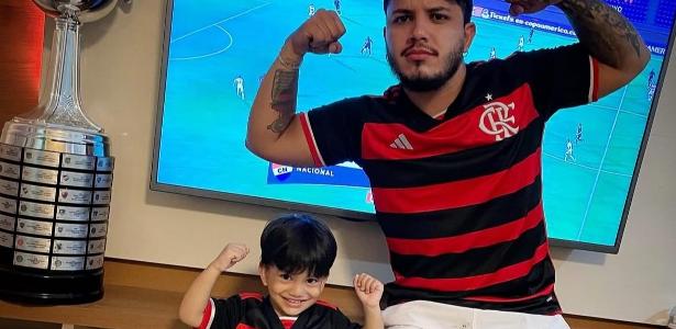 Pai colocou nome do filho de Gabriel em homenagem a Gabigol