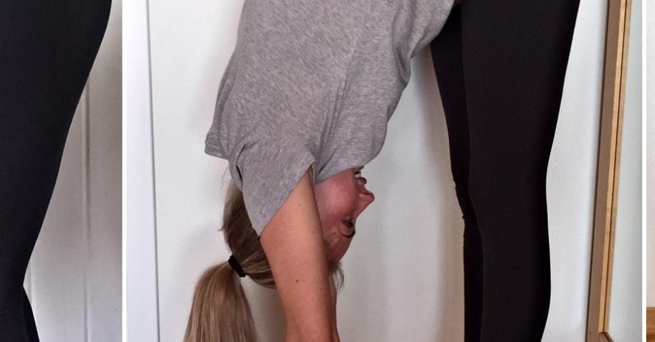 Imagens mostram como Maria conseguiu recuperar movimentos que julgava perdidos