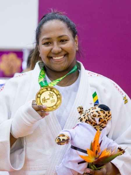 Beatriz Souza, atleta da seleção brasileira de judô que vai para Lima-2019 - CBJ/Rafal Burza