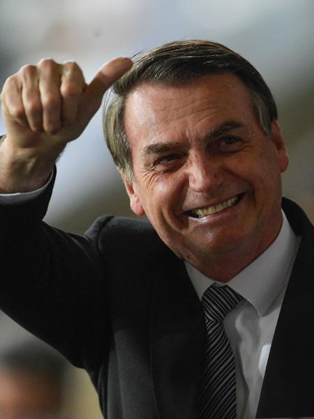O presidente Jair Bolsonaro (PSL) - Mauro PIMENTEL / AFP