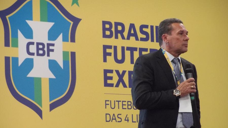 Vanderlei Luxemburgo, técnico do Vasco, durante o Brasil Futebol Expo, em 5/9/2019 - Gabriel Carneiro/UOL Esporte