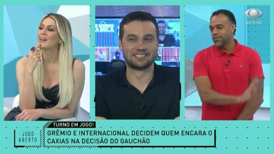 João Batista Filho critica D"Alessandro e Renata Fan se incomoda - Reprodução/Band